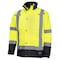 Pioneer Ripstop Jacket, Green, XL, Zipper with Snap Storm Placket, Black, Hi-Vis Yellow, XL V1200261U-XL - alternate 1